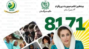 Benazir Income Support 8171 Service for Flood Relief Package