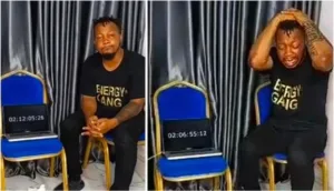 “Blindness Strikes During 7-Day Continuous Crying Attempt for World Record”