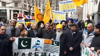 kashmiri diaspora protests — Kashmiri Diaspora Protests in London