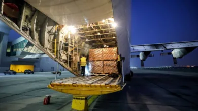 besieged palestinians await — Besieged Palestinians Await Aid as Israel Pounds Gaza