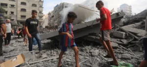 The humanitarian crisis in Gaza and the US-led efforts to end it