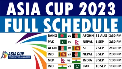 cricket match schedule — cricket match schedule, Asia Cup 2023, Asia Cup schedule