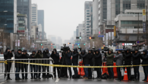 South Korean Opposition Leader Stabbed in Neck Amidst Public Address